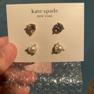 Kate Spade 2 Earrings Rise And Shine